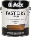Old Masters Professional Fast Dry Wood Stain Gallon Dark Walnut
