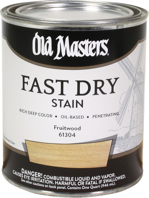 Old Masters Professional Fast Dry Wood Stain Quart Fruitwood