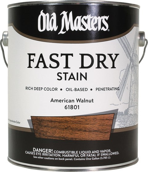 Old Masters Professional Fast Dry Wood Stain Gallon American Walnut