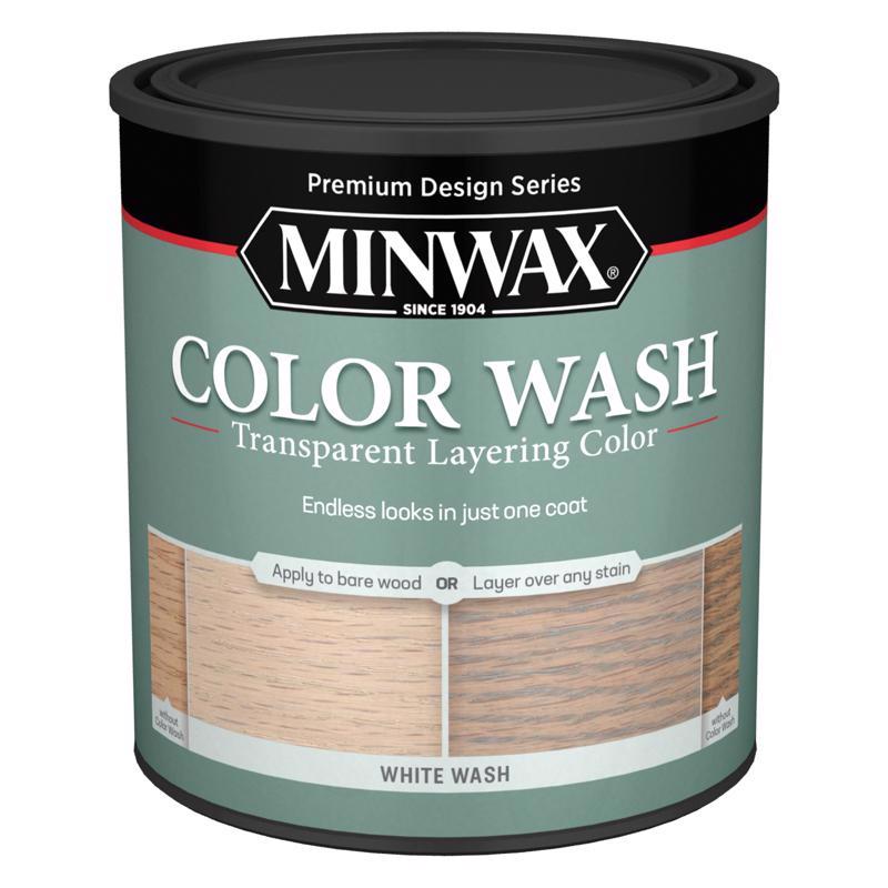 Minwax Color Wash Transparent Layering Color Quart White Wash