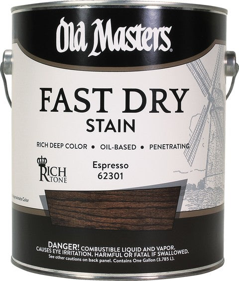 Old Masters Professional Fast Dry Wood Stain Gallon Espresso