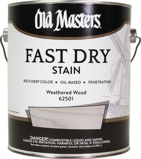 Old Masters Professional Fast Dry Wood Stain Gallon Weathered Wood