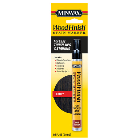 Minwax 1/3 Oz Wood Finish Stain Marker Ebony