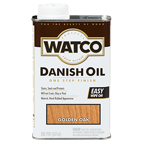 WATCO Danish Oil Pint Golden Oak