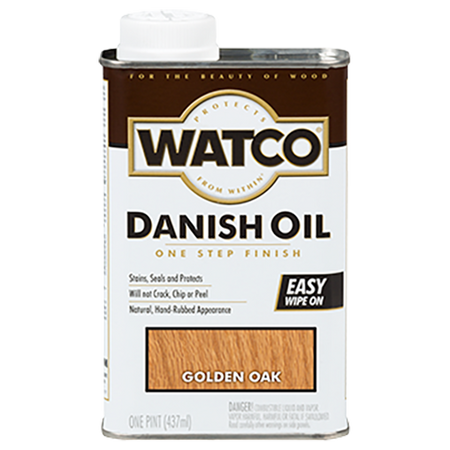 WATCO Danish Oil Pint Golden Oak