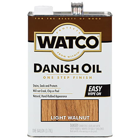WATCO Danish Oil Gallon Light Walnut