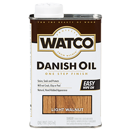 WATCO Danish Oil Pint Light Walnut