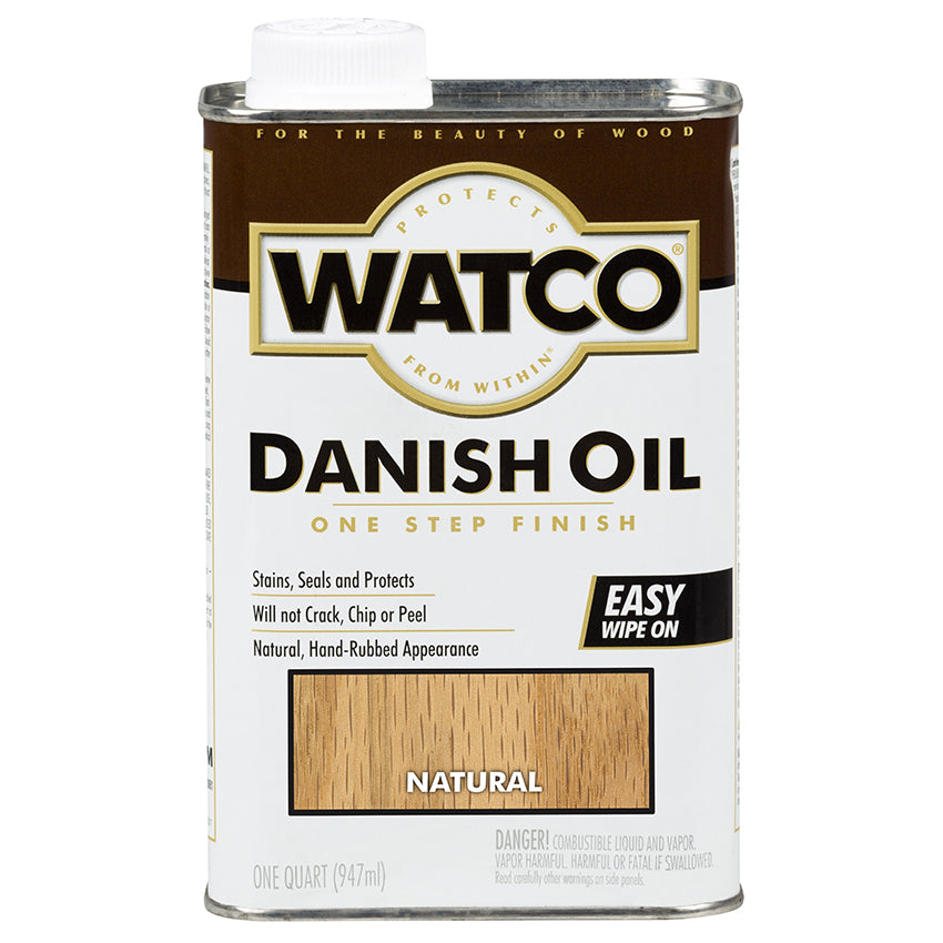 WATCO Danish Oil Quart Natural