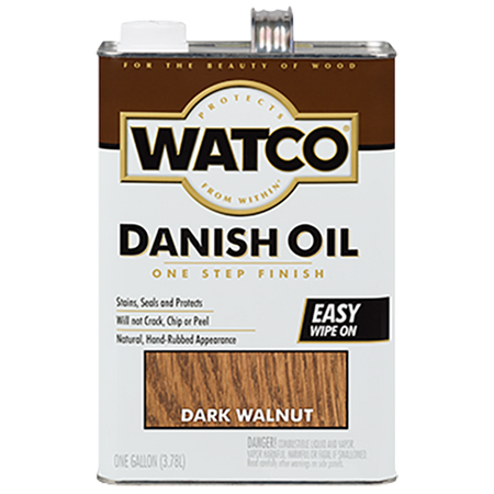 WATCO Danish Oil Gallon Dark Walnut