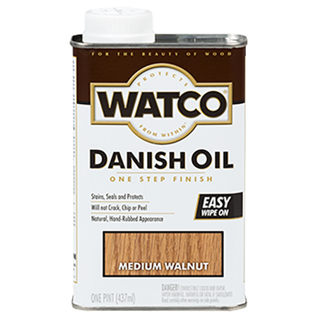WATCO Danish Oil Pint Medium Walnut