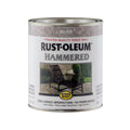 Rust-Oleum Stops Rust Hammered Brush-On Paint Quart Silver