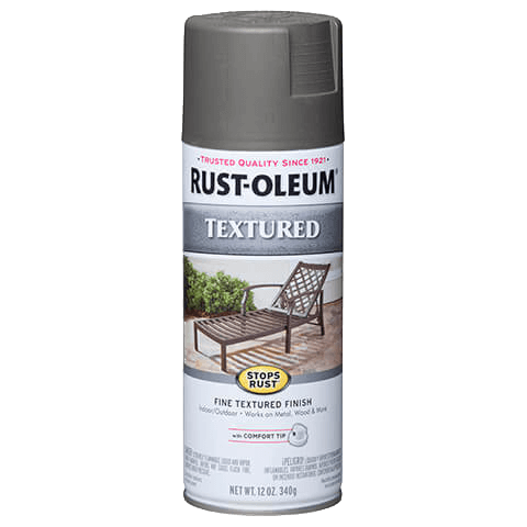 Rust-Oleum Textured Spray Paint Pewter