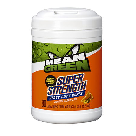 Mean Green Super Strength Heavy Duty Wipes 80 Count 73157