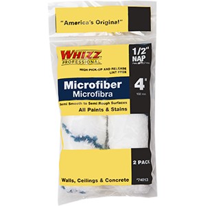 Whizz 4" XtraSorb Refill 1/2-inch nap refill