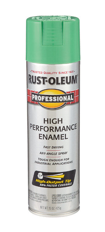 Rust-Oleum Professional High Performance Enamel Spray Paint Safety Green