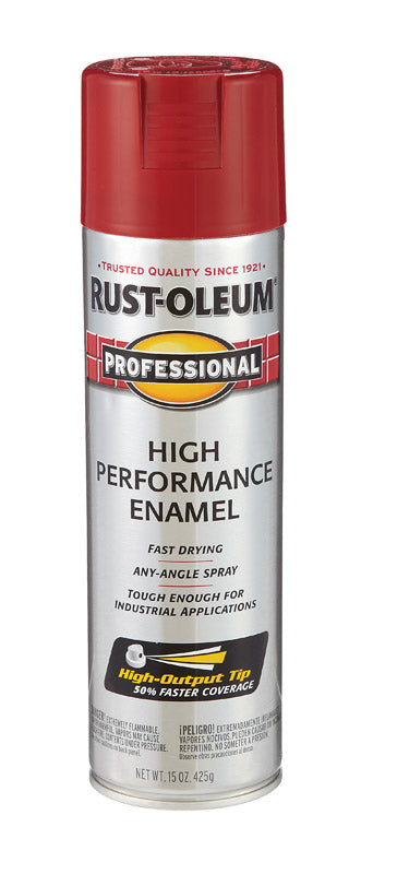 Rust-Oleum Professional High Performance Enamel Spray Paint Regal Red