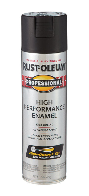 Rust-Oleum Professional High Performance Enamel Spray Paint Flat Gray