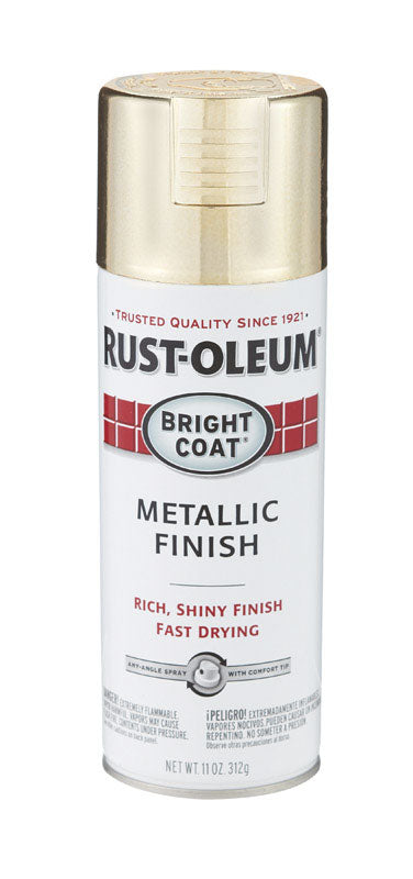 Rust-Oleum Stops Rust Bright Coat Spray Paint Gold