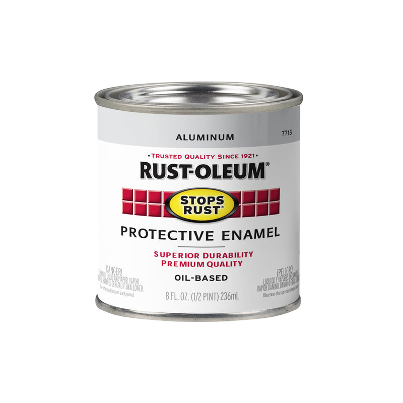 Rust-Oleum Stops Rust 1/2 Pint Aluminum