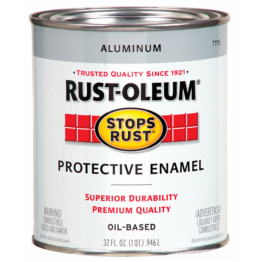 Rust-Oleum Stops Rust Quart Aluminum