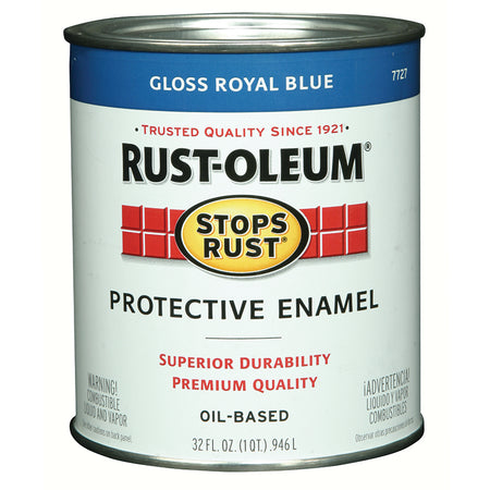 Rust-Oleum Stops Rust Quart Royal Blue