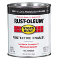 Rust-Oleum Stops Rust Quart Sei-Gloss Anodized Bronze