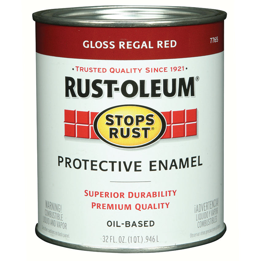 Rust-Oleum Stops Rust Quart Regal Red