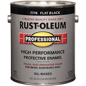 Rust-Oleum High Performance Protective Enamel Gallon Flat Black