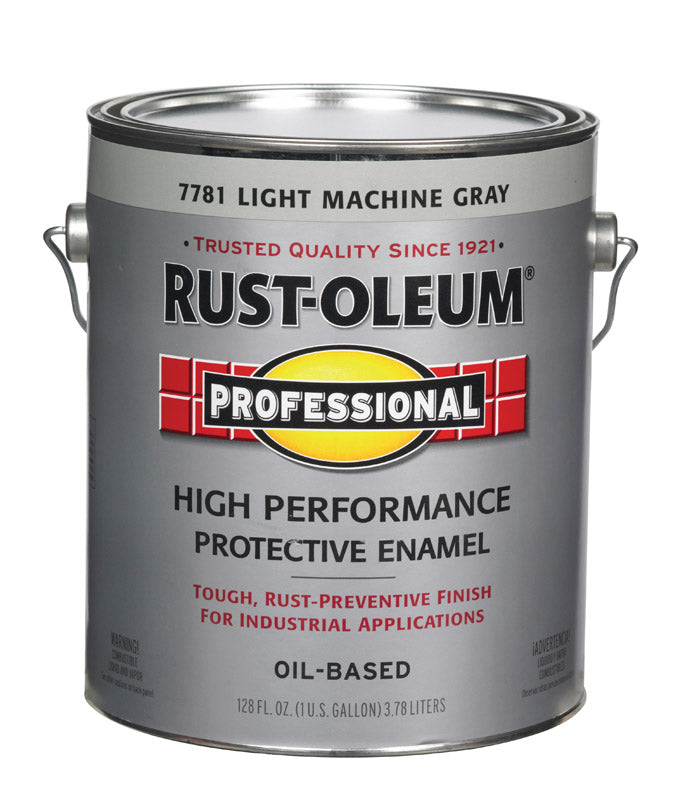 Rust-Oleum High Performance Protective Enamel Gallon Light Machine Gray
