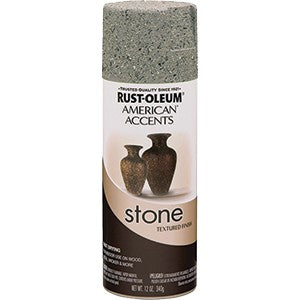 Rust-Oleum American Accents Stone Spray Paint Gray Stone