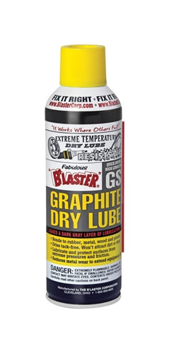 Blaster Graphite Dry Lube Spray 5.5 Oz 8-GS