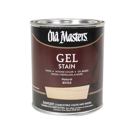 Old Masters Gel Stain Natural Quart