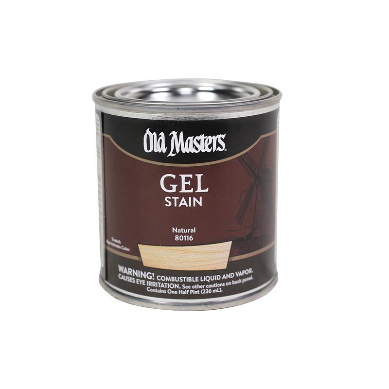 Old Masters Gel Stain Natural Half Pint