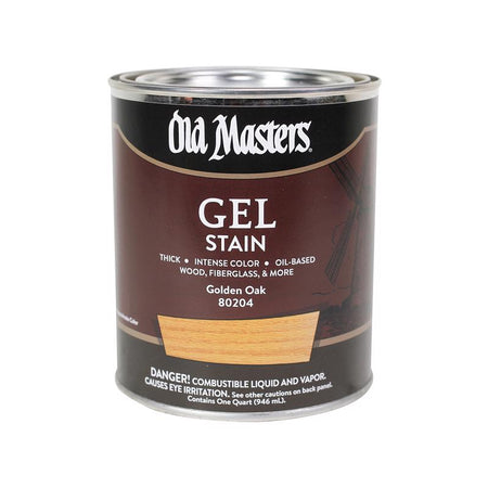 Old Masters Gel Stain Golden Oak Quart