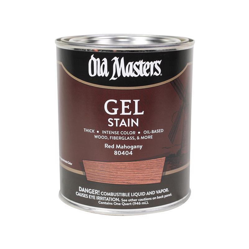 Old Masters Gel Stain Red Mahogany Quart