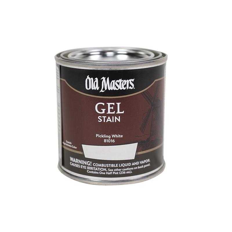 Old Masters Gel Stain Pickling White Half Pint