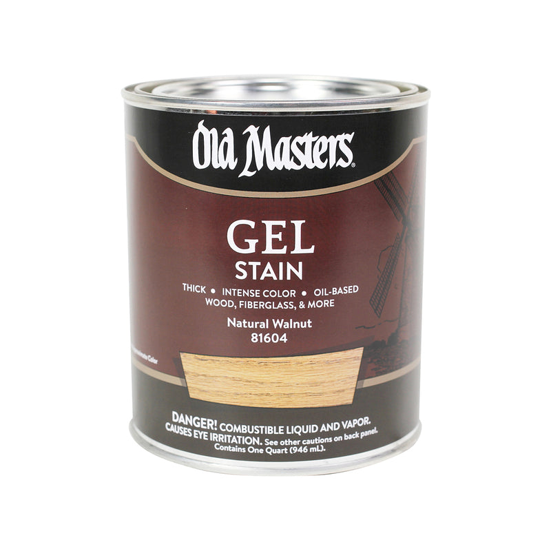 Old Masters Gel Stain Natural Walnut Quart