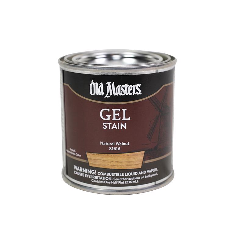 Old Masters Gel Stain Natural Walnut Half Pint