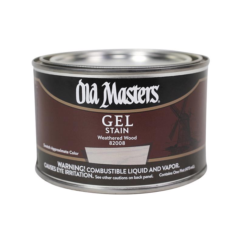 Old Masters Gel Stain Weathered Wood Pint