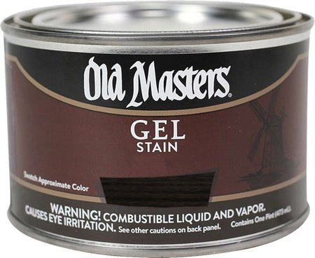 Old Masters Gel Stain Carbon Black Pint