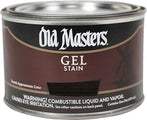 Old Masters Gel Stain Carbon Black Pint