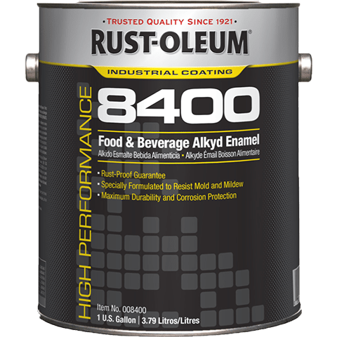 Rust-Oleum Industrial High Performance 8400 System Food & Beverage Alkyd Enamel Primer Gallon