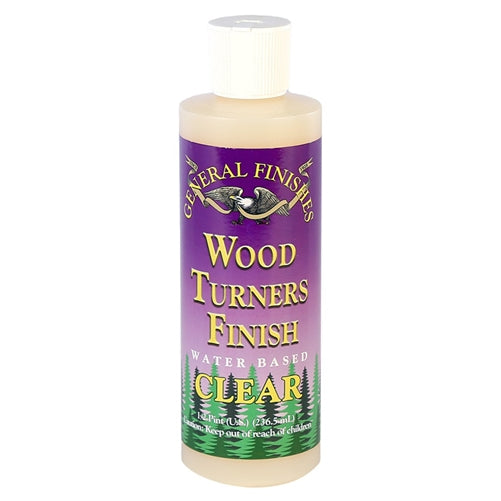 General Finishes Clear Wood Turners Finish 8 Oz 8WTF