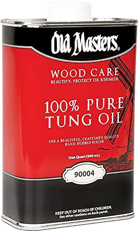 Old Masters Wood Care Pure Tung Oil Quart Can