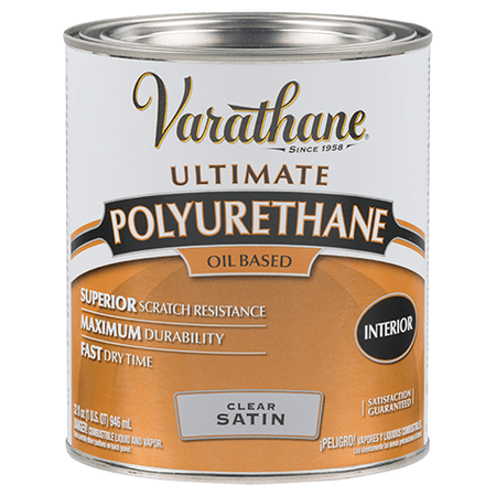 Varathane Ultimate Polyurethane Oil Based Quart Satin