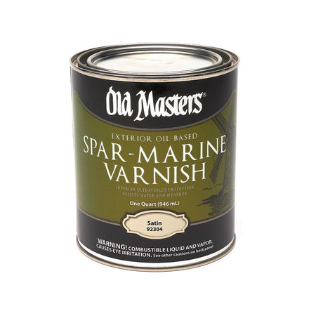 Old Masters Spar-Marine Varnish Satin Quart
