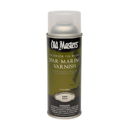 Old Masters Spar-Marine Varnish Satin Spray
