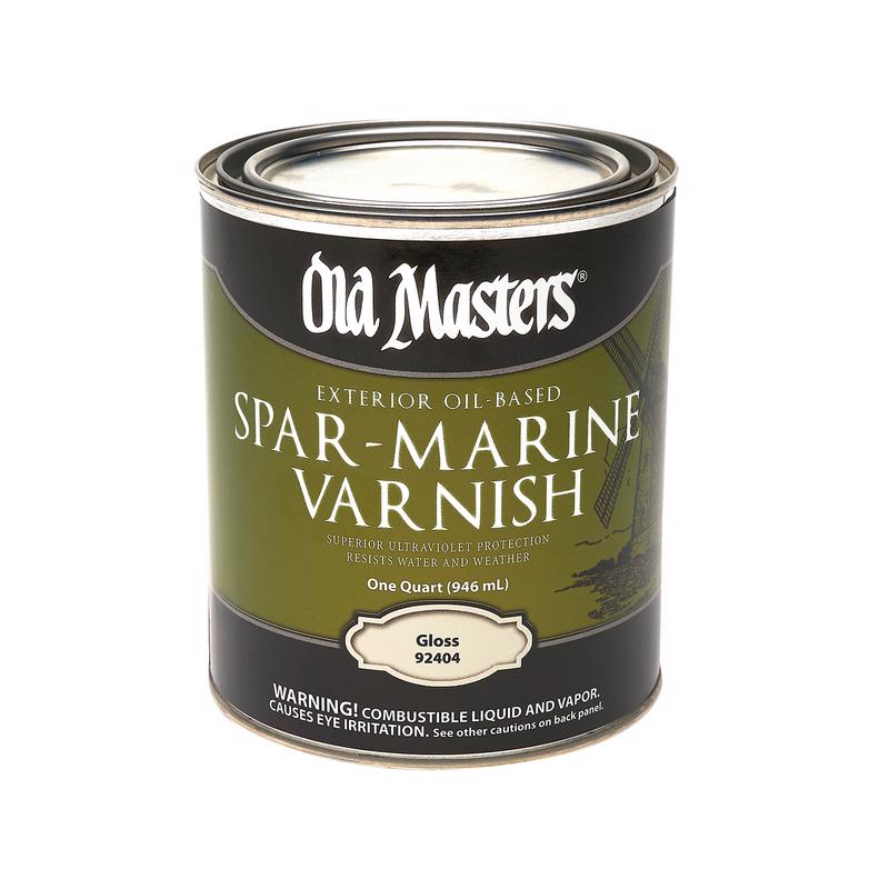 Old Masters Spar-Marine Varnish Quart Gloss