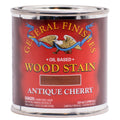 General Finishes Oil Based Penetrating Wood Stain 1/2 PINT Antique Cherry