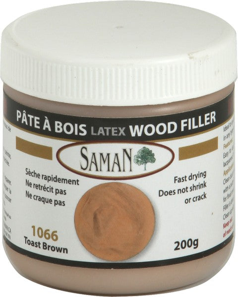 SamaN Wood Putty & Filler Toast Brown